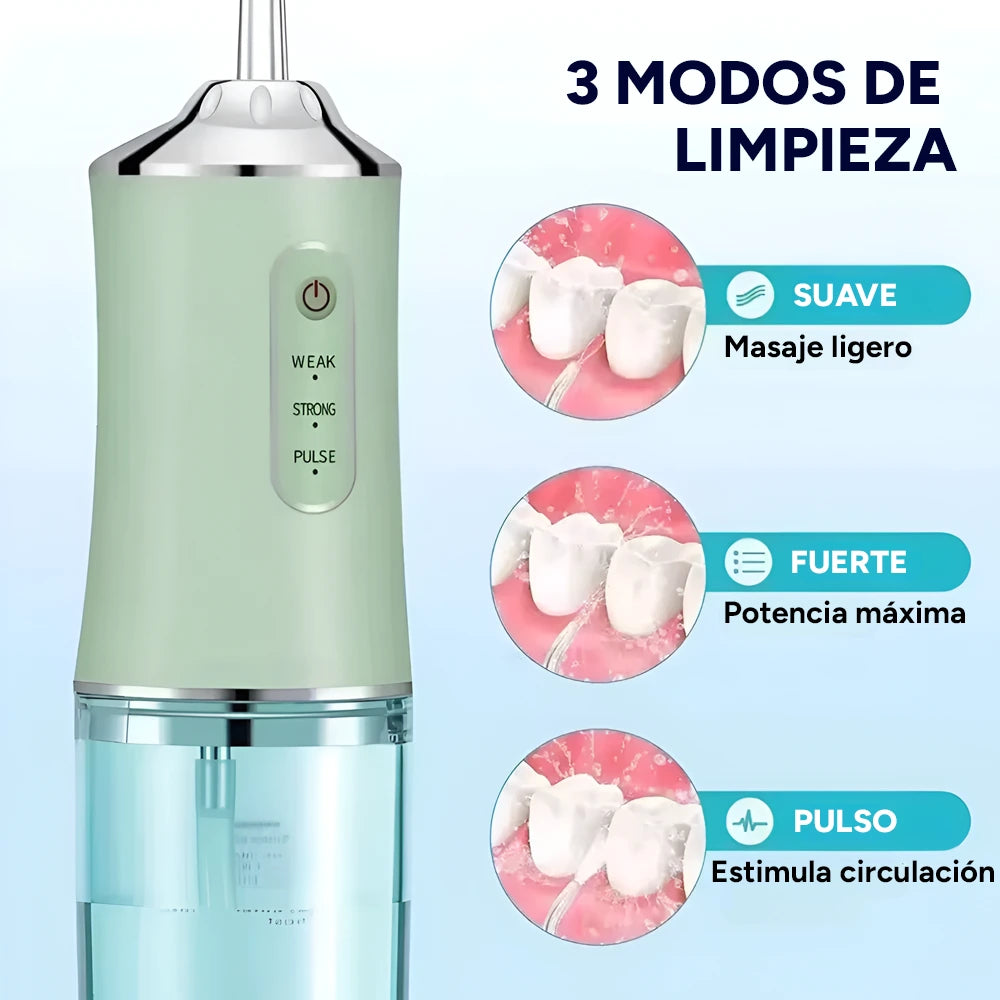 AquaDent™ Irrigador Bucal de Alta Presión