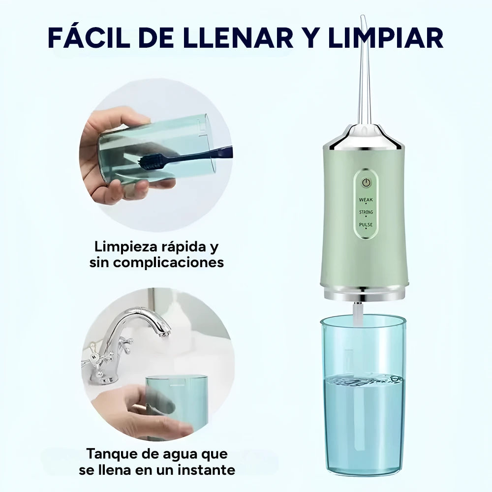 AquaDent™ Irrigador Bucal de Alta Presión