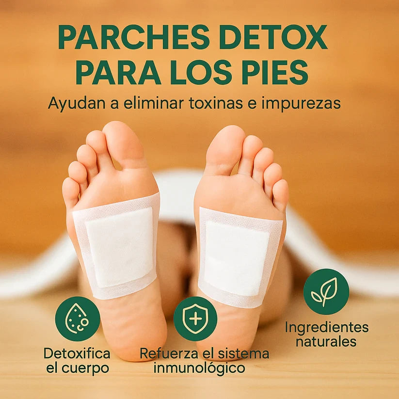 Kinoki™ Parches Desintoxicantes de Bambú y Hierbas Orientales