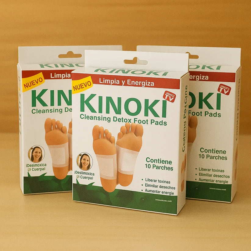 Kinoki™ Parches Desintoxicantes de Bambú y Hierbas Orientales