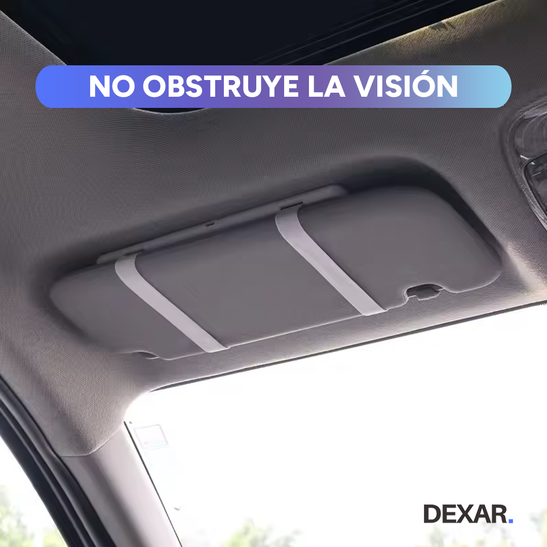 Espejo LED Portátil para Auto con Luz Ajustable