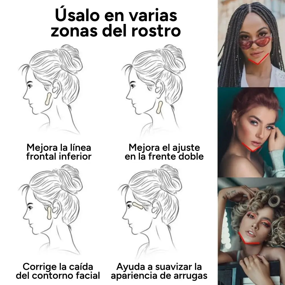Cinta Invisible de Estiramiento Facial V-Shape™
