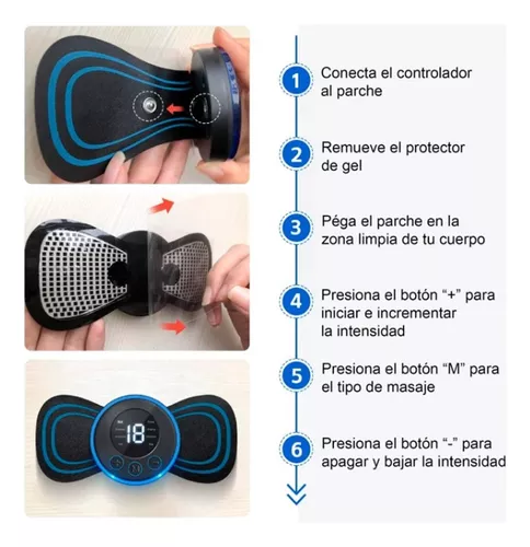 Masajeador Eléctrico Mini Portátil
