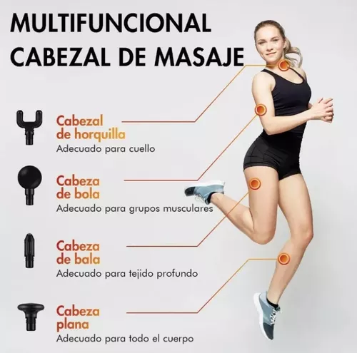 Masajeador Muscular con Tecnología Silenciosa
