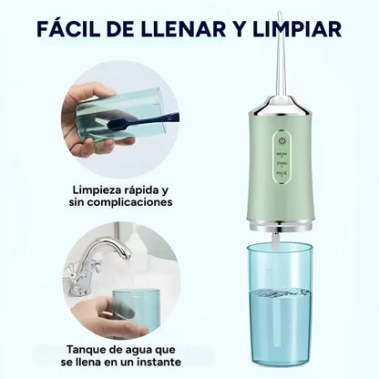 AquaDent™ Irrigador Bucal de Alta Presión